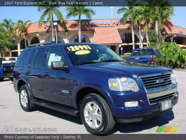 2007 Ford Explorer XLT in Dark Blue Pearl Metallic