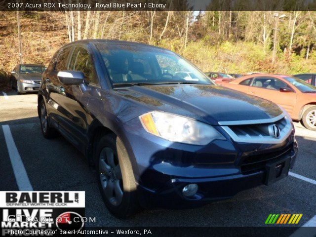 2007 Acura RDX Technology in Royal Blue Pearl