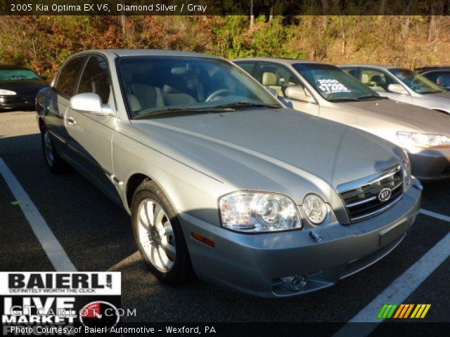 2005 Kia Optima EX V6 in Diamond Silver