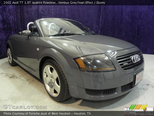 2002 Audi TT 1.8T quattro Roadster in Nimbus Grey Pearl Effect