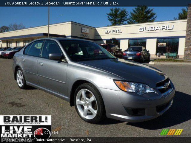 2009 Subaru Legacy 2.5i Sedan in Quartz Silver Metallic