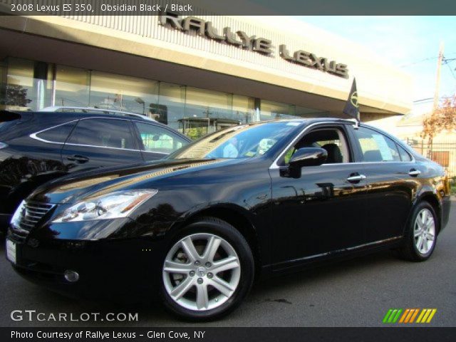 2008 Lexus ES 350 in Obsidian Black