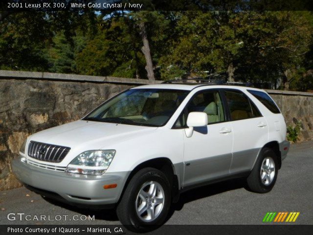 2001 Lexus RX 300 in White Gold Crystal