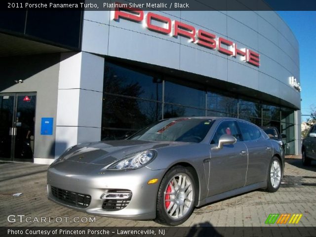2011 Porsche Panamera Turbo in Platinum Silver Metallic