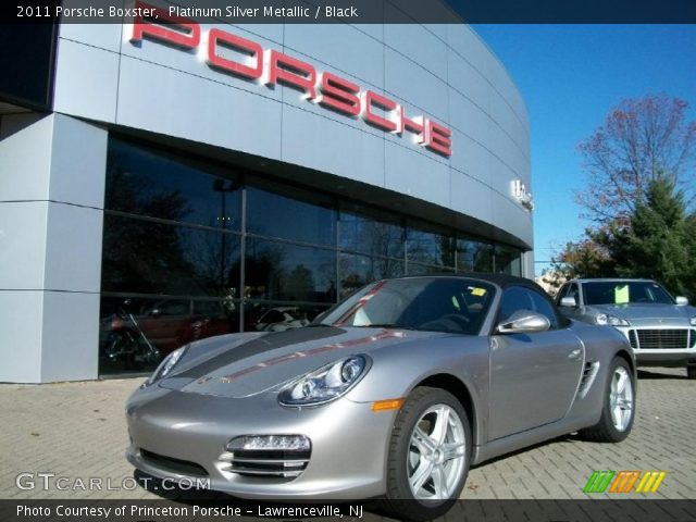 2011 Porsche Boxster  in Platinum Silver Metallic