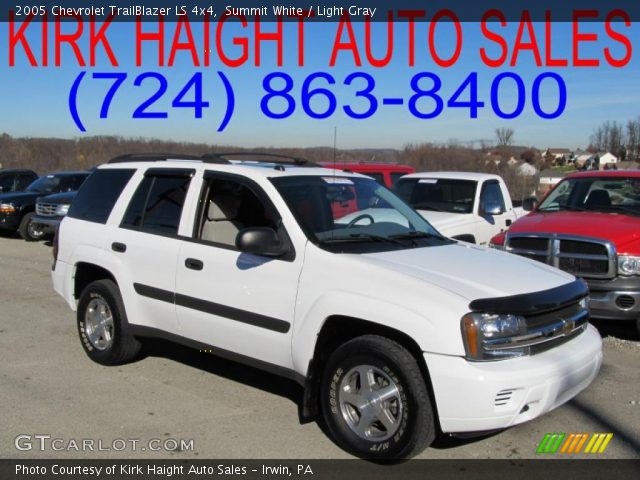 2005 Chevrolet TrailBlazer LS 4x4 in Summit White