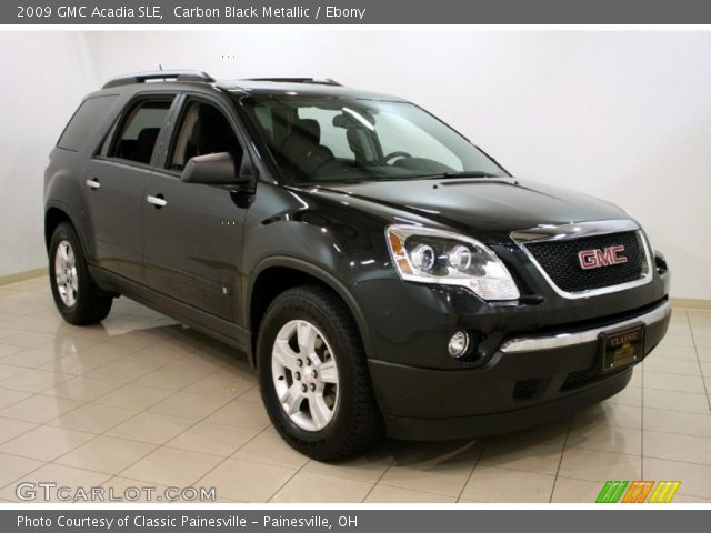 2009 GMC Acadia SLE in Carbon Black Metallic