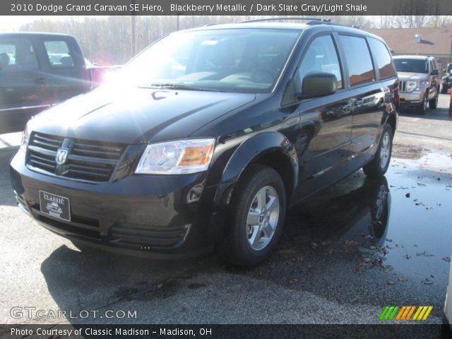 2010 Dodge Grand Caravan SE Hero in Blackberry Metallic