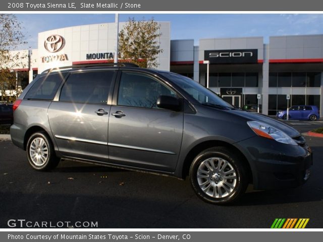2008 Toyota Sienna LE in Slate Metallic