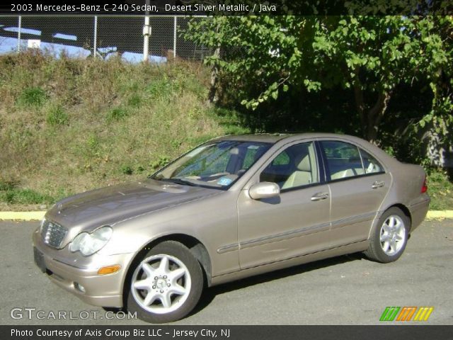 2003 Mercedes-Benz C 240 Sedan in Desert Silver Metallic