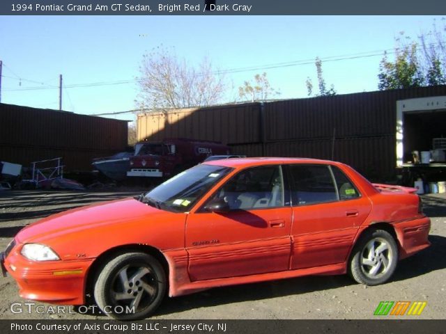 1994 Pontiac Grand Am GT Sedan in Bright Red