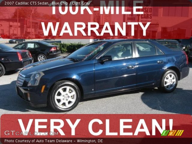 2007 Cadillac CTS Sedan in Blue Chip