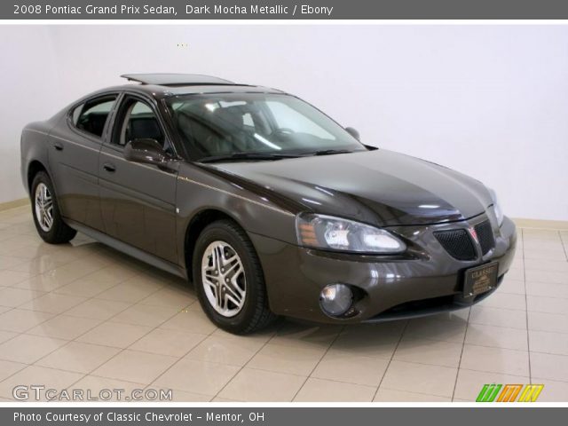 2008 Pontiac Grand Prix Sedan in Dark Mocha Metallic