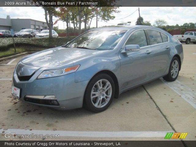 2009 Acura TL 3.5 in Borealis Blue Pearl