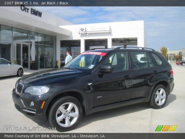 2007 BMW X5 3.0si in Jet Black
