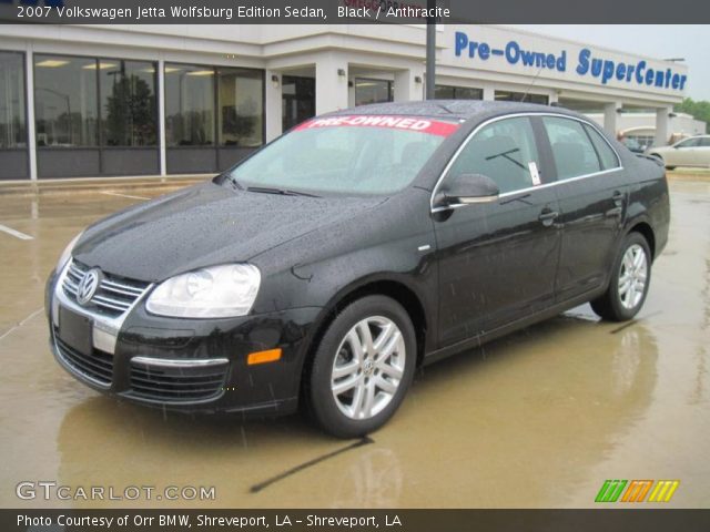 2007 Volkswagen Jetta Wolfsburg Edition Sedan in Black