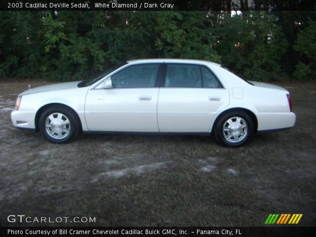 2003 Cadillac DeVille Sedan in White Diamond