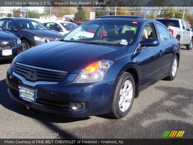 2007 Nissan Altima 2.5 SL in Majestic Blue Metallic