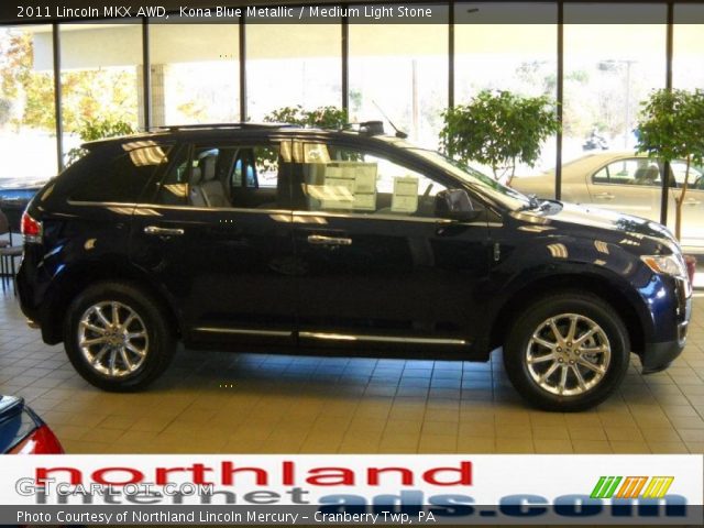 2011 Lincoln MKX AWD in Kona Blue Metallic