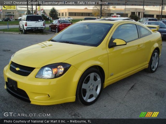 2007 Chevrolet Cobalt SS Supercharged Coupe in Rally Yellow