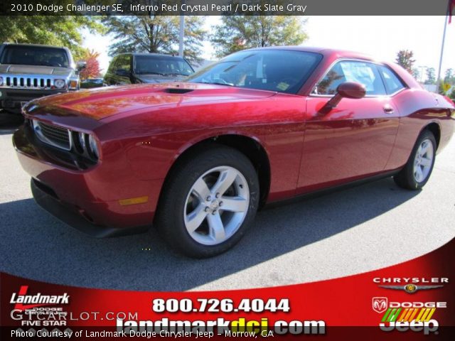 2010 Dodge Challenger SE in Inferno Red Crystal Pearl