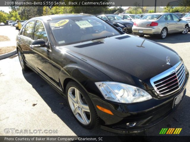 2008 Mercedes-Benz S 550 Sedan in Black