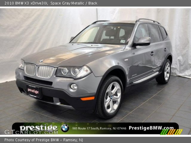 2010 BMW X3 xDrive30i in Space Gray Metallic