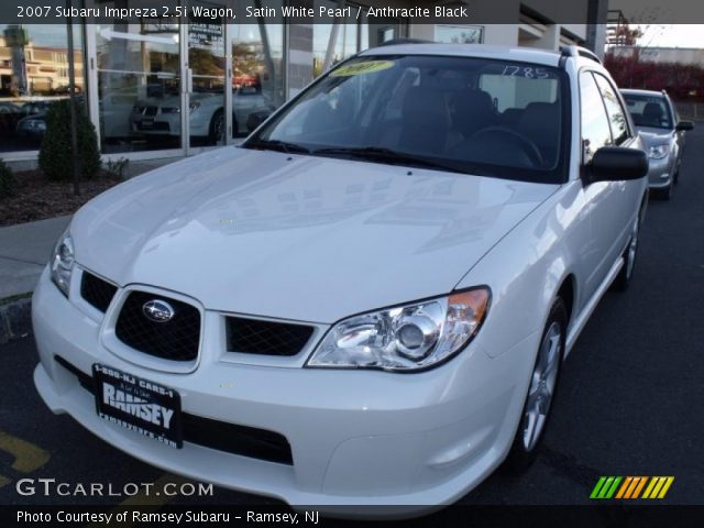 2007 Subaru Impreza 2.5i Wagon in Satin White Pearl