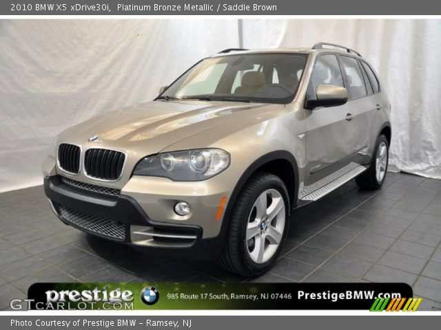 2010 BMW X5 xDrive30i in Platinum Bronze Metallic