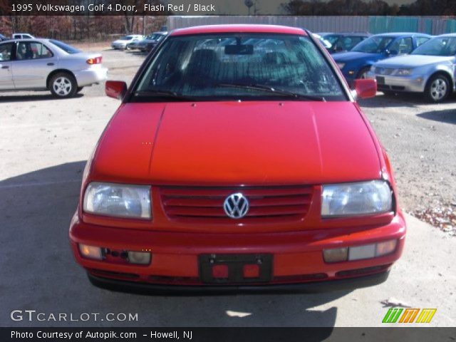 1995 Volkswagen Golf 4 Door in Flash Red