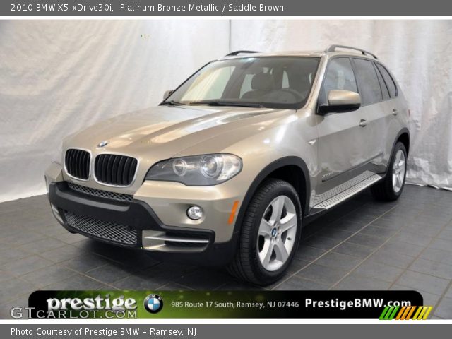2010 BMW X5 xDrive30i in Platinum Bronze Metallic