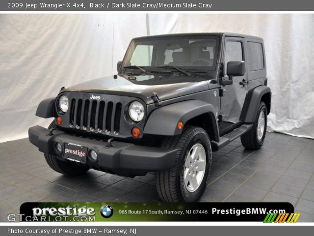 2009 Jeep Wrangler X 4x4 in Black