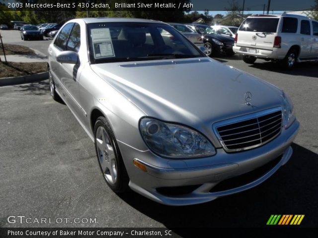 2003 Mercedes-Benz S 430 Sedan in Brilliant Silver Metallic