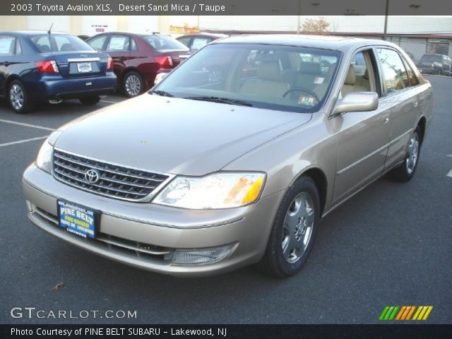 2003 Toyota Avalon XLS in Desert Sand Mica