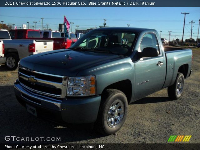 2011 Chevrolet Silverado 1500 Regular Cab in Blue Granite Metallic