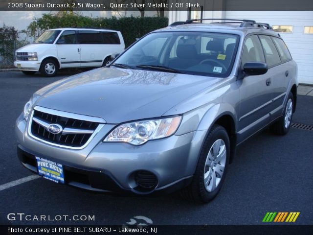 2008 Subaru Outback 2.5i Wagon in Quartz Silver Metallic