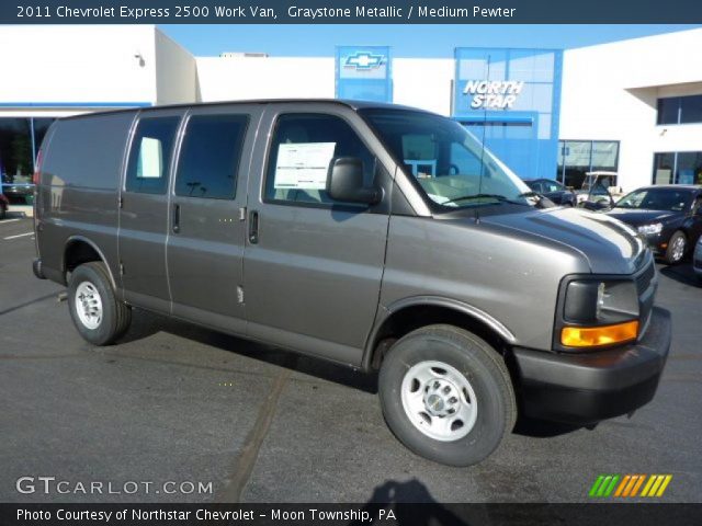 2011 Chevrolet Express 2500 Work Van in Graystone Metallic
