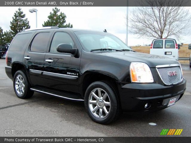 2008 GMC Yukon Denali AWD in Onyx Black