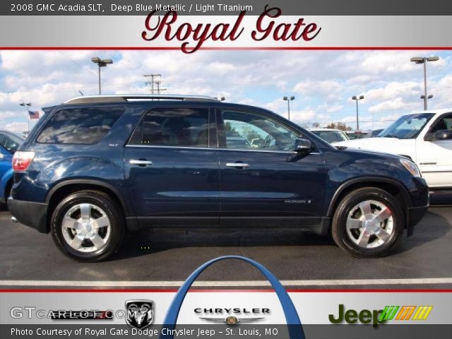 2008 GMC Acadia SLT in Deep Blue Metallic