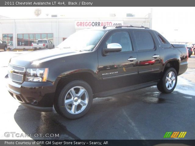 2011 Chevrolet Avalanche LT 4x4 in Black