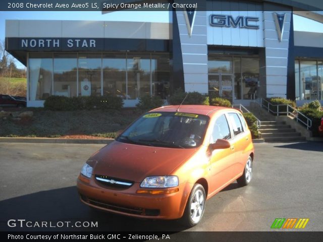 2008 Chevrolet Aveo Aveo5 LS in Spicy Orange Metallic