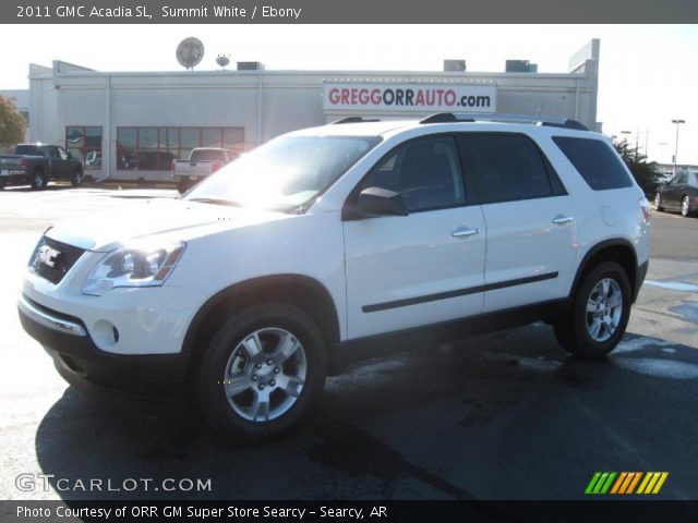 2011 GMC Acadia SL in Summit White