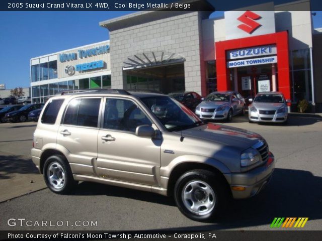 2005 Suzuki Grand Vitara LX 4WD in Cool Beige Metallic