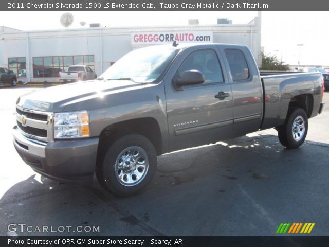 2011 Chevrolet Silverado 1500 LS Extended Cab in Taupe Gray Metallic