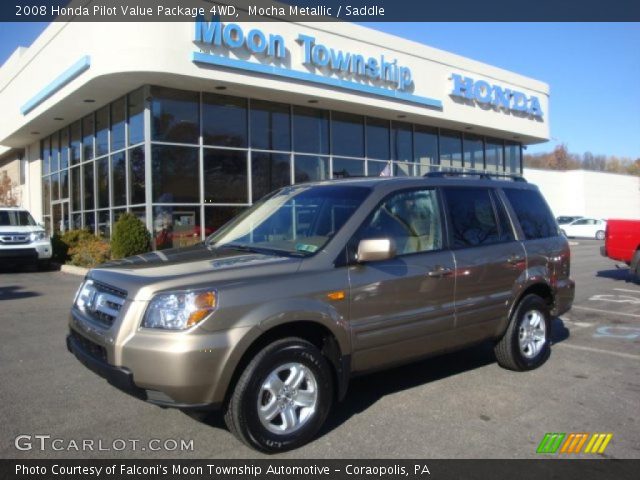 2008 Honda Pilot Value Package 4WD in Mocha Metallic