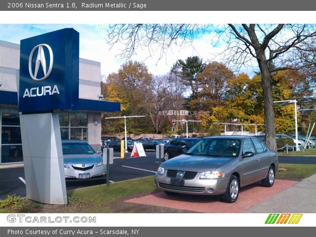 2006 Nissan Sentra 1.8 in Radium Metallic