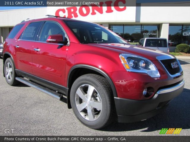 2011 GMC Acadia SLT in Red Jewel Tintcoat