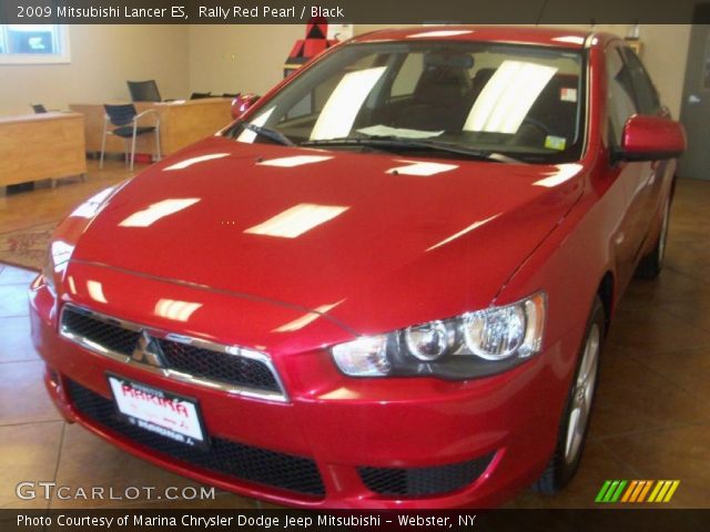 2009 Mitsubishi Lancer ES in Rally Red Pearl