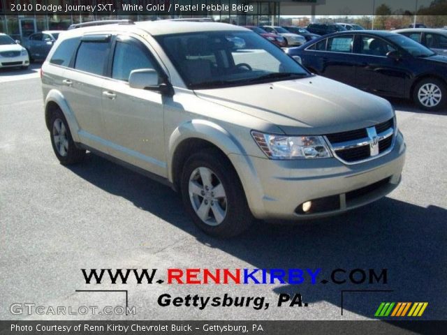 2010 Dodge Journey SXT in White Gold