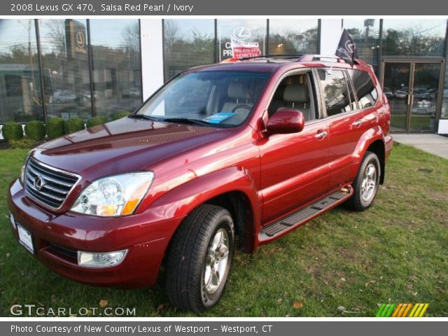 2008 Lexus GX 470 in Salsa Red Pearl